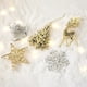 thumbnail image 4 of Colgante de ciervo de Navidad pintado en oro y plata, adornos de árbol de Navidad, decoraciones para el hogar, juguetes para niños, regalo de Navidad, Año Nuevo 2023, 4 of 4