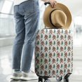 thumbnail image 2 of White Bigfoot and Tree Pattern Luggage Cover Fashion Suitcase Cover Baggage Covers Fit 25-28 Inch Luggage (Go Travel), 2 of 5