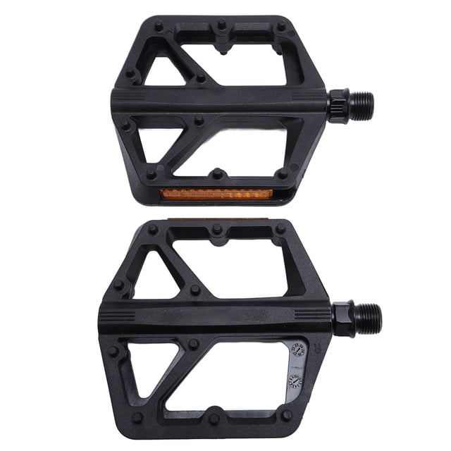 Pedales de Plataforma de Bicicleta, Pedales de Bicticleta Pins de nylon antideslizantes Ligeros para bicicletas de Montaña