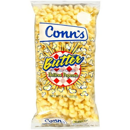 Conn's Hulless Butter Popcorn 8 Oz
