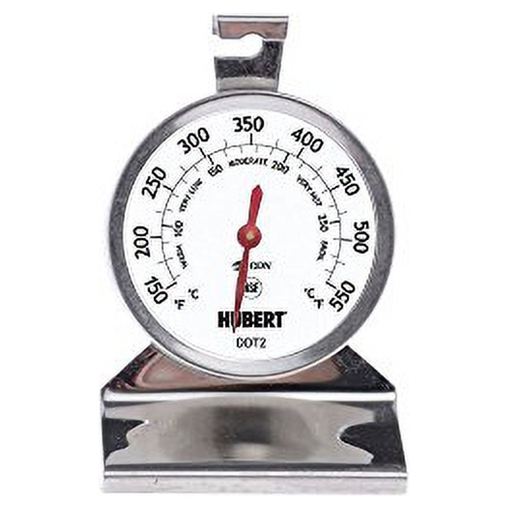 HUBERT Stainless Steel Oven Dial Thermometer - 2" Dia Dial