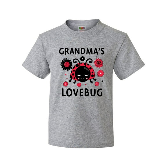 Inktastic Valentine's Day Grandma's Lovebug Youth T-Shirt