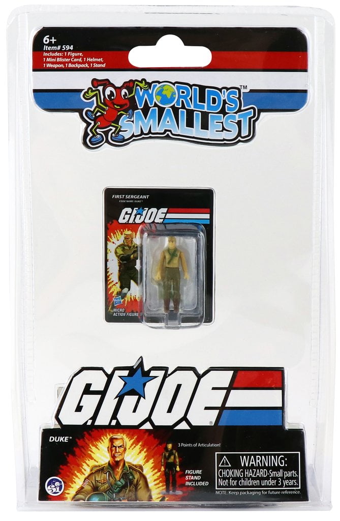 The World's Smallest Series - G.I. Joe - Duke