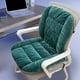 thumbnail image 4 of Cojín de asiento cálido para oficina de invierno, almohadilla de pedos cálida, desmontaje y lavado, respaldo grueso para estudiantes, cojín de asiento integrado., 4 of 7