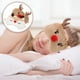 thumbnail image 2 of 2 antifaces para dormir de peluche de alce navideño adorables para dormir., 2 of 7