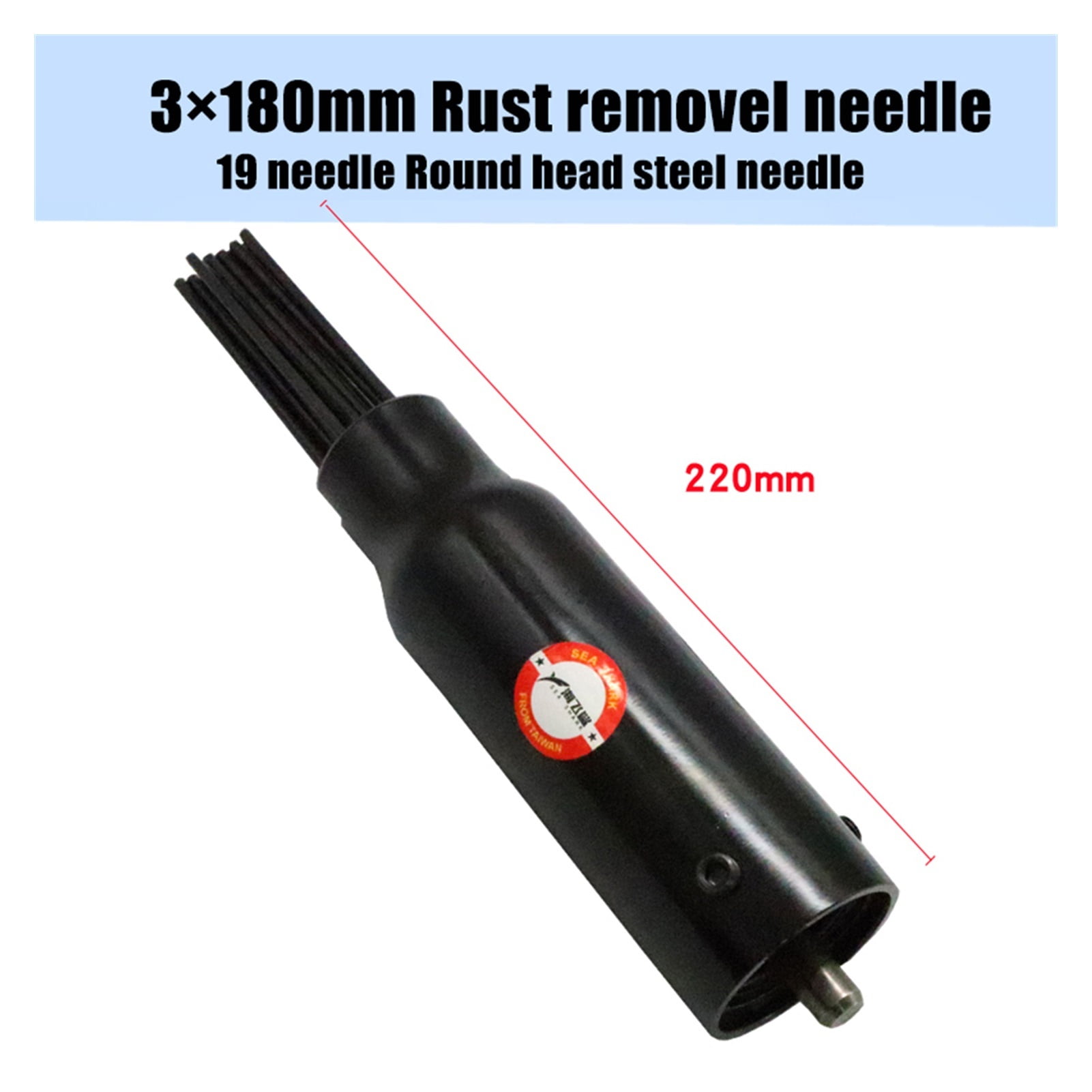 Pneumatic Air Needle Scalers Rust Removal Gun 190Y Air Hammer Small Rust Remover Tools ,Power Hammer Drills
