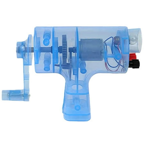 Hand Generator Electricity Crank Cranked Power Small Portable Battery Generators Versatiles Dynamo Held Primary School