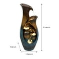 thumbnail image 5 of Modern Vase Fountain - 31.4in H Large Freestanding Water Fountain with LED Lights for Home and Garden Decor, 5 of 12