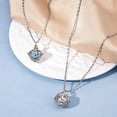 thumbnail image 6 of 2 Styles Diffuser Oil Pendant Essential Oil Necklace with 26Pcs Natural Lava Rock Pads Perfume Scent Diffuser Necklace Pendants Jewelry Gift for Woman Mother Present, 6 of 7