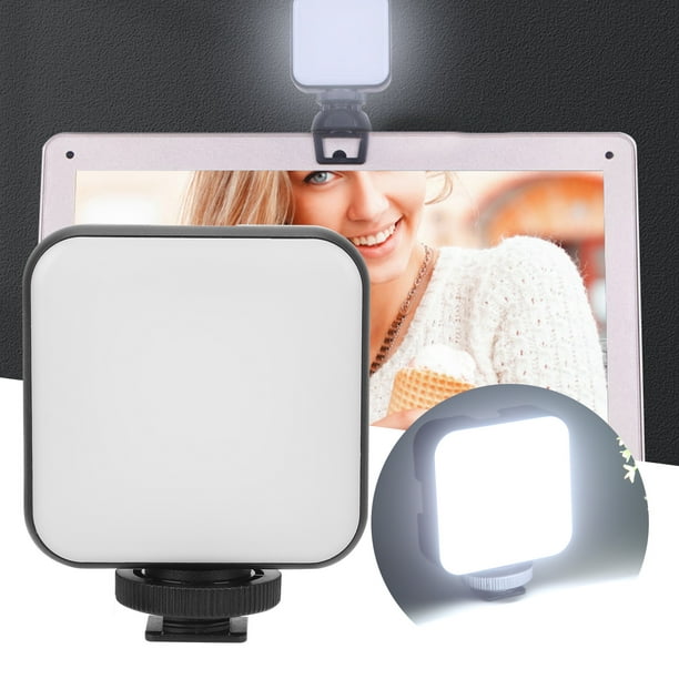 QIILU téléphone lumière anneau lumière Led W36 Mini Portable Selfie lumière  éclairage photographique Vlog remplissage lampe vidéo flux lumière Studio  lumière 