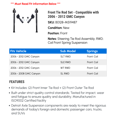 thumbnail image 2 of Front Tie Rod Set - Compatible with 2006 - 2012 GMC Canyon 2007 2008 2009 2010 2011, 2 of 2