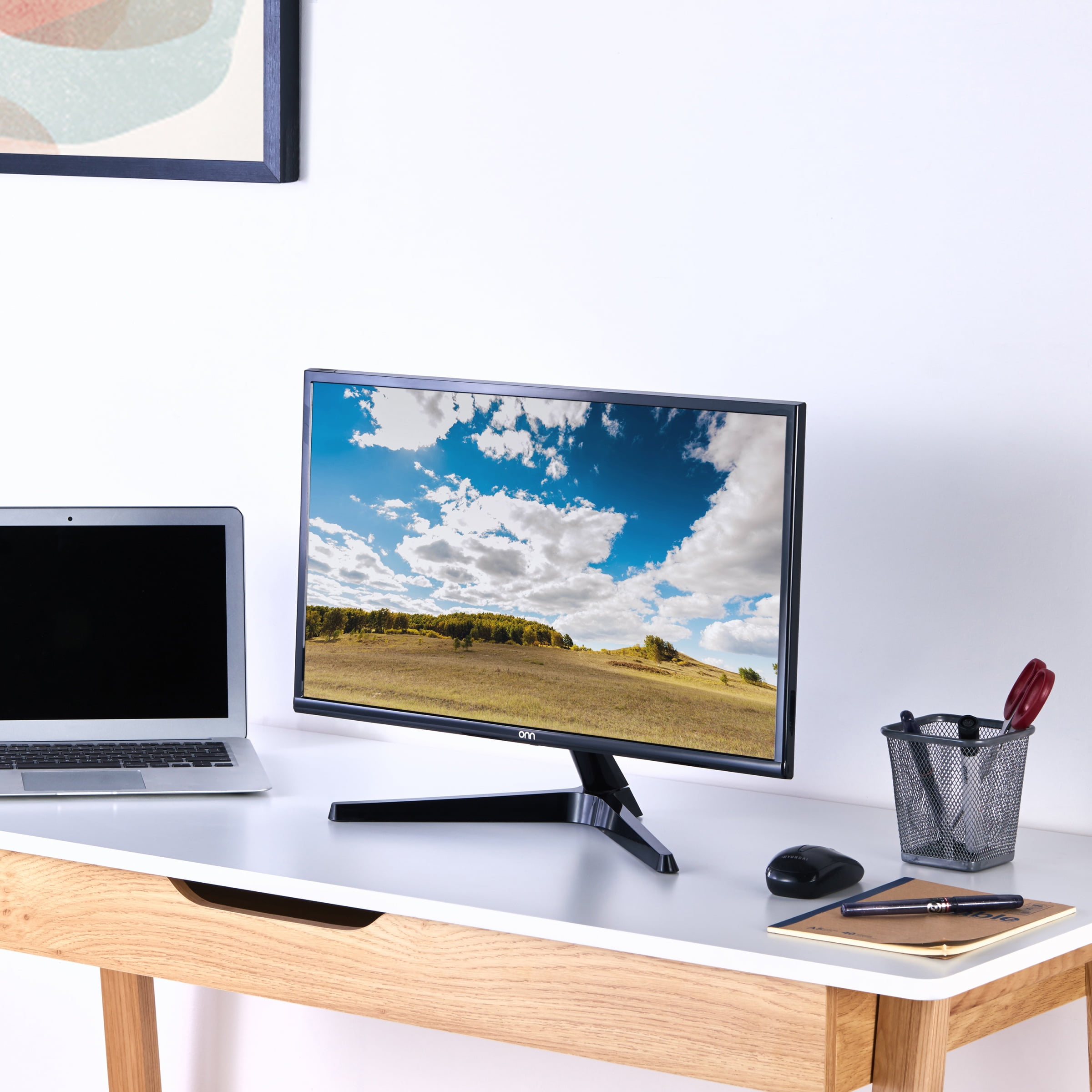 ONN 24" 1920x1080 VGA HDMI 60hz 14ms LED Slim Design Monitor