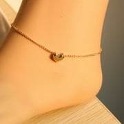 Women's Anklet Adjustable Beach Ankle Chain Gold Alloy Anklet Bracelet Jewelry Gift
