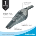 thumbnail image 4 of BLACK+DECKER dustbuster; QuickClean, Cordless Handheld Vacuum, Lightweight Portable Design, 4 of 17