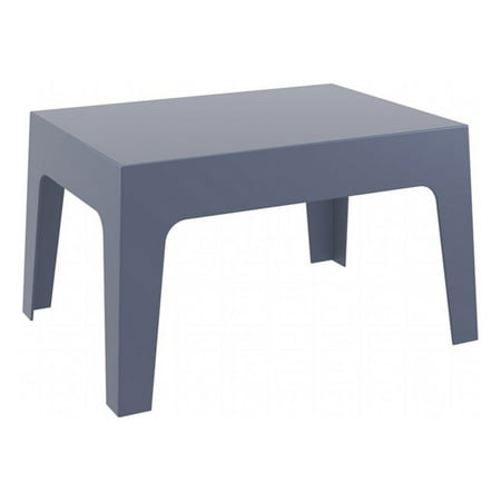 Siesta Box Resin 27.5 In. Rectangular Patio Dining Table - Walmart.com - Siesta Box Resin 27.5 In. Rectangular Patio Dining Table - Walmart.com