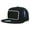 Black, variant on Decky 1096 6 Panel High Profile Structured Patch Snapback Hat-Black