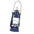thumbnail image 3 of Lámpara de queroseno vintage, farol de hierro, lámpara de aceite, decoración para fiestas y pubs, regalo (azul), 3 of 14