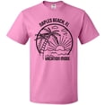 thumbnail image 3 of Inktastic Summer Vacation Mode Naples Beach Florida T-Shirt, 3 of 5