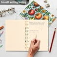 thumbnail image 4 of FORMRS 1-Subject Spiral Notebook 8" x 5" College Ruled 60 Refillable Sheet A5 Hard Cover, 2 Pack, Floral Tomatoes, 4 of 7