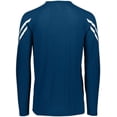 thumbnail image 3 of Holloway XL Flux Shirt Long Sleeve Navy/White 222507, 3 of 5