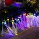 thumbnail image 5 of Xihbxyly Artículo En Liquidación Guirnalda de Faroles Solares para Jardín con 30 Luces Led En Forma de Lágrima para Fiestas Al Aire Libre En El Jardín, 5 of 7