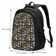 thumbnail image 5 of Balery Teeth Mochila con carga USB para hombre y mujer - Mochila impermeable y antirrobo para portátil con puerto USB para viajes, trabajo, estudios y universidad, 5 of 7