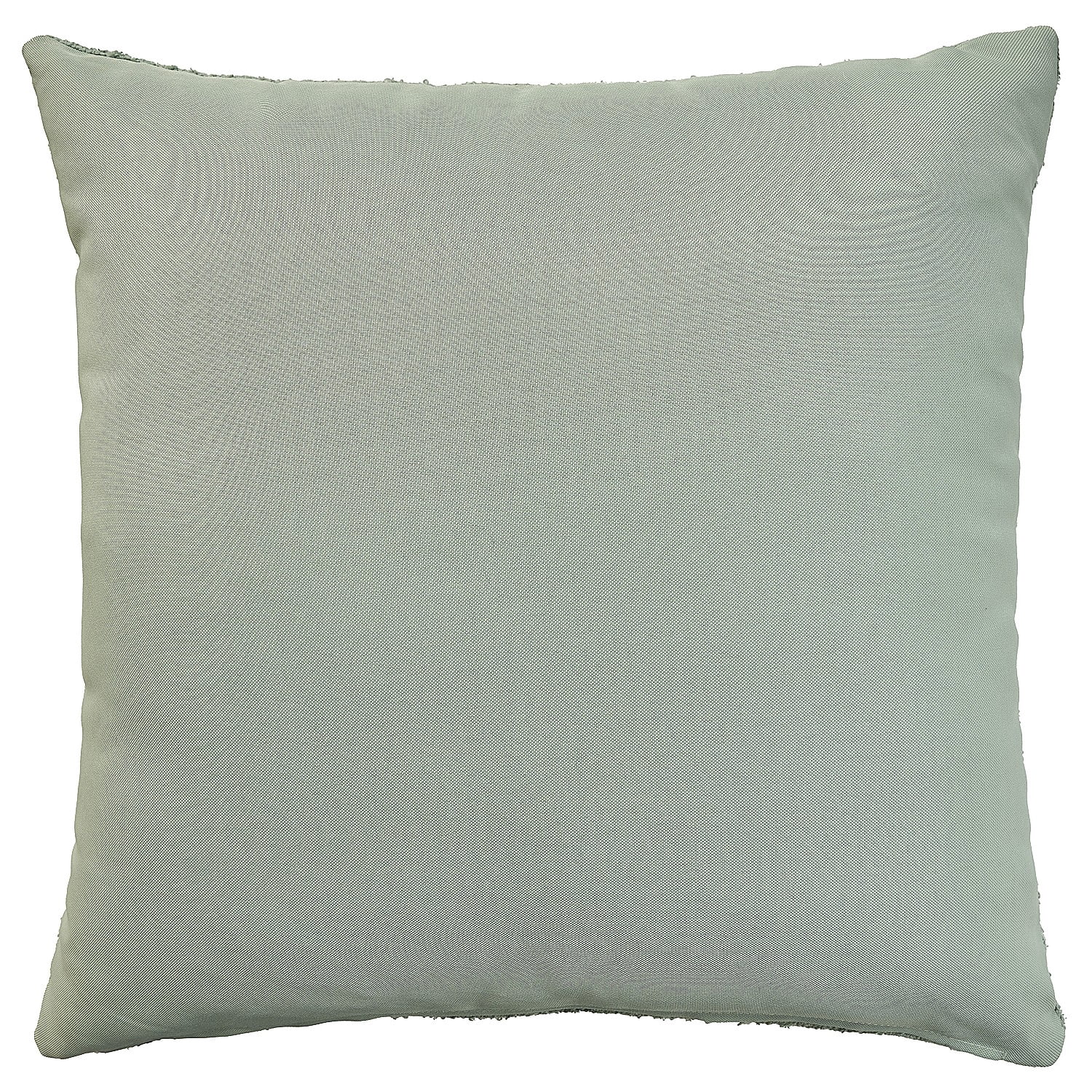 Mina Victory Towel Embroidered Sea Turtle 18" x 18" Indoor Outdoor Throw Pillow Aqua