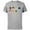Athletic Heather, variant on Star Wars Original Trilogy Color Character Icons - Short Sleeve Cotton T-Shirt for Adults - Customized-Athletic Heather
