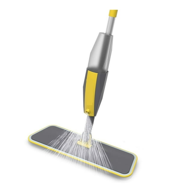 360°Rotatable Adjustable Spray Mop Broom Set For Floor Home Cleaning Spin Mop Tools With Reusable Microfiber Pads Broom Set ,Easy to Use