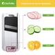 thumbnail image 5 of Cortador de Verduras, Picador de Verduras Multifunción 9 en 1, Picador de Cebollas con 9 Cuchillas de Acero Inoxidable, Cortador de Alimentos Incluye Espiralizador de Mano, Aparatos de Cocina, 5 of 7