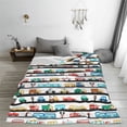 thumbnail image 5 of Fuzoiu Funny Transport Print Ultra-Soft Micro Fleece Blanket,All Seasons Flannel Throw, Lightweight Blanket for Bed, Sofa, Couch, Movie Night, Camping, and Travel-60"x50", 5 of 7