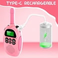 thumbnail image 3 of Kids Walkie Talkies, VOX Rechargeable Walkie Talkie with 16 Channel 2-Way Radio, 3 of 4