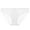 #0182-White, variant on Women's Sheer Mesh Floral Embroidered Cheeky Panties, Cozy See Through Low Rise Butt Lifting Underwear, Breathable V Back Crotchless Thong for Ladies. Gift