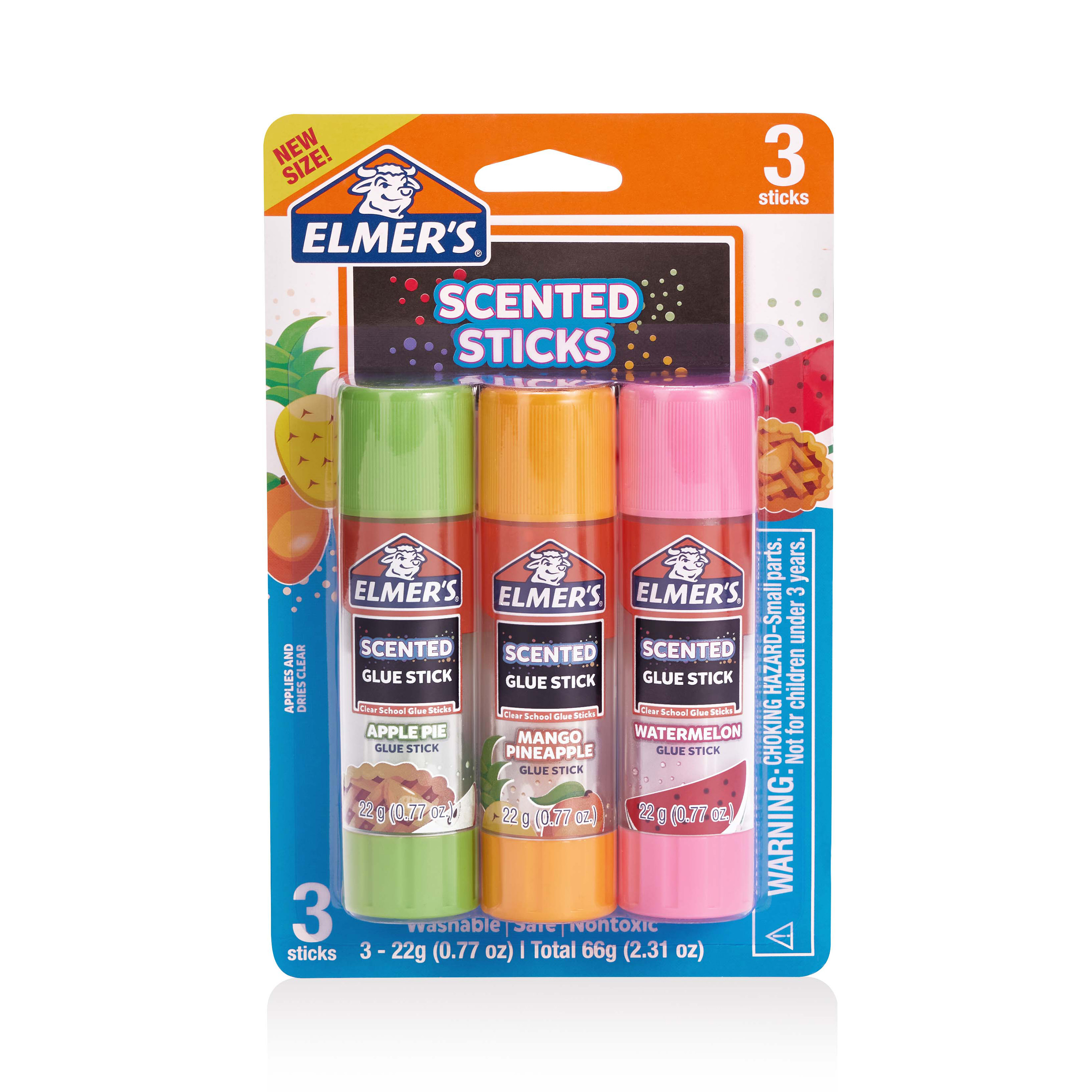 Elmer’s Scented Glue Sticks Variety Pack, 3 Count
