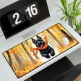 thumbnail image 3 of Welcome Fall Scottish Terrier Strolling Through the Autumn Maple Forest Desk Mat Full Keyboard Mouse Pad Scottie Dog Lover Gifts Large Mousepad - 12012, 3 of 5