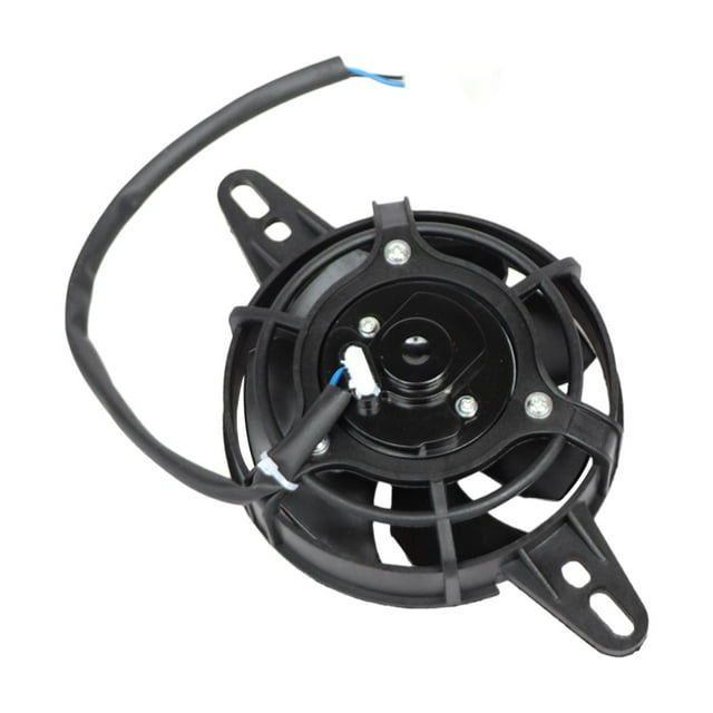 Almencla Radiator Cooling Fan 12V DC Motocross Parts Karts for 150cc 200cc Oil