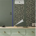 thumbnail image 5 of Ambesonne Floral Peel & Stick Wallpaper for Home, Simple Autumn Garden Flowers, 13"x36", Army Green Dark Grey, 5 of 5
