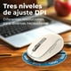 thumbnail image 4 of Mouse ACTECK OPTIMIZE TRIP PRO MI580 Inalambrico USB 2.4 GHz + BT 1600dpi 6 Botones Ergonomico, 4 of 6