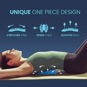 Lumia Wellness CostoBlock Pro - Extra Firm Non-Slip Thoracic Pod for Costochondritis and Tietze Syndrome - Helps Relieve Chest & Upper Back Pain