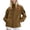 Brown, variant on Lightweight Rain Jacket Women Men Outdoor Windbreaker Waterproof Breathable Hiking Jacket with Hood Cycling Coat Spring Fall Loose Fit Travel Gear Black