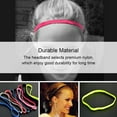 thumbnail image 1 of Bandeau de Sport Extensible Flexible Style Simple Bandeau Sélectionne premium Élastique Multicolore Femmes Hommes pour Yoga Gym Course Vert, 1 of 7