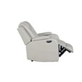 thumbnail image 6 of Benz LED & Power Reclining 3 Pc Set Made With Faux Leather in Ice/ White, 6 of 20