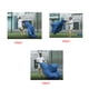 thumbnail image 5 of Soidarity Portable Lazy Air Lounge Chair Inflable Sleeping Camping Bed Beach Sofá Bolsa Deportes acuáticos blanco 80*100*70cm Soidarity HW5621-15, 5 of 6
