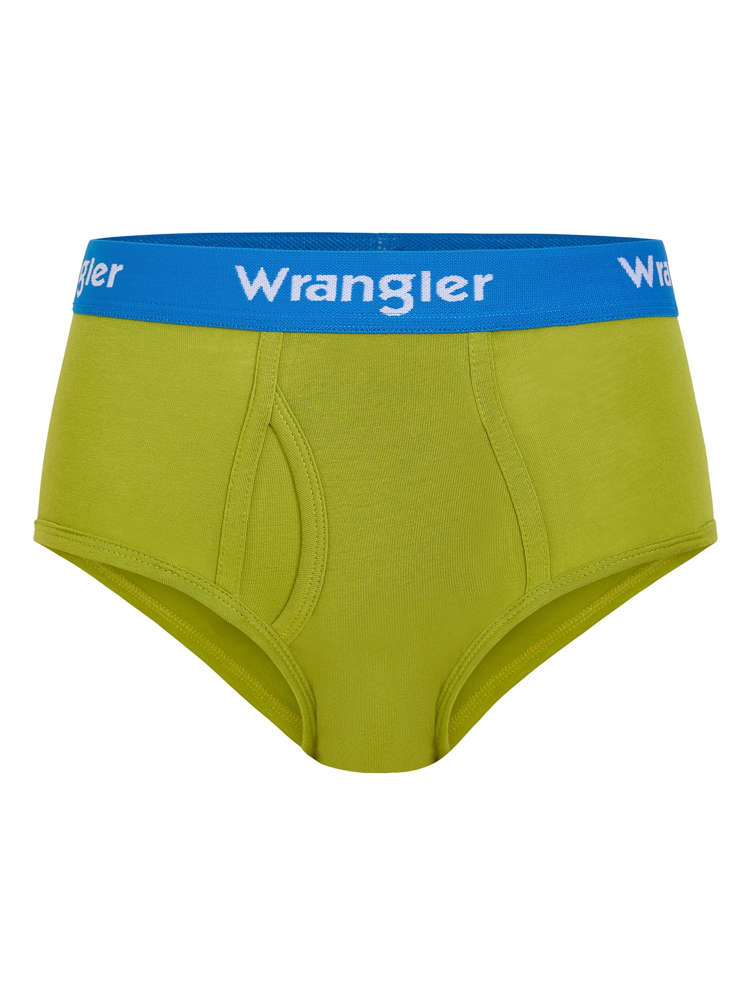 Wrangler Boys' Cotton Briefs, Soft Boys Underwear w/ 4-Way Stretch, Medium, 5-Pack