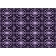 thumbnail image 1 of Ahgly Company Machine Washable Indoor Rectangle Transitional Rich Lilac Purple Area Rugs, 7' x 10', 1 of 7