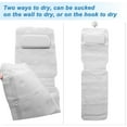 thumbnail image 2 of Unique Bargains Bath Pillows Spa Bath Pillows for Tub Neck and Back Support Bath Pillows for Tub Bathtub Accessories for Relaxing Spa Experience Gray, 2 of 7
