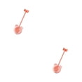 thumbnail image 4 of Vogacara Adjustable Hair Dryer Holder Hands Free Bathroom Punch Rack Free Naranja 2piezas, 4 of 4