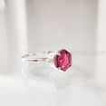thumbnail image 6 of Hexagon Ruby Ring, 925 Sterling Silver, CZ Ring, Women Ring, Hydro Ruby Ring, July Birthstone, Christmas, Thanksgiving, Tiny Dainty Ring, Handmade, Statement Jewelry, Anniversary, 6 of 8