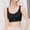 Black, variant on Kukoosong Wireless Bras for Women Fashion Women's Solid Color Lifting Gathering Folding Sagging Bra Lingerie Daily Bra, Sizes 3XL