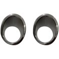thumbnail image 1 of for Cr-V 2007 2008 2009 Front Bumper Fog Light Trim Rim Lamp Cover Cap Car Styling Reflective Sticker, 1 of 6